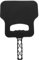 PHENOFICE 3st Grillfan BBQ-Fan Tragbarer Grillventilator Praktischer Grillventilator Manueller Grillventilator BBQ Handventilator Grillzubehör Black Pp