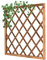 FRANKYSTAR Tracy - Panneau grillé carré extérieur 90 x 90 cm pour plantes grimpantes en bois de cèdre imprégné