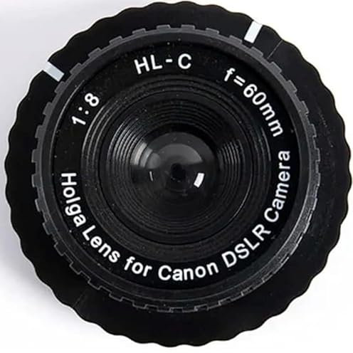 Anton & Holga Objetivo 60 mm f/8, Lente Manual Focus para cámara Canon DSLR