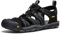 KEEN Men's Clearwater CNX Sandal, Black (Black /Gargoyle), 8.5 UK