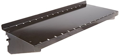 Wall Control ASM-SH-1606 B Étagère perforée Profonde pour Panneau perforé Uniquement, 15,2 cm, Noir