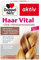 Doppelherz Haar Vital + Zink + Hirsesamenextrakt - mit Biotin als Beitrag für den Erhalt normaler Haare - Kupfer unterstützt den Erhalt der normalen Haarfarbe - 60 Kapseln