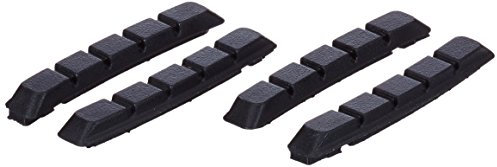 XLC Unisex – Erwachsene Bremsschuhe Ersatzbremsgummi BS-X07 4er Set 72 mm, Schwarz