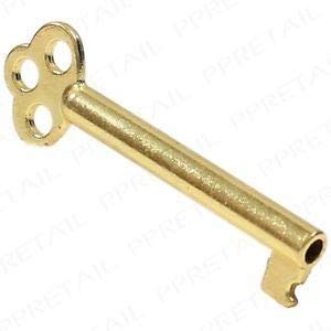 Spare Key for Wardrobe Cabinet Door Cupboard Lock Drawer Replacement Gold Home
