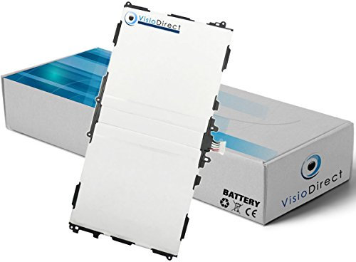 Visiodirect® Batterie Interne Neuve pour Samsung Galaxy Tab Pro 10.1 SM-T520 T525 Note P600 P601 P605 T8220 - Capacité : 8220mAh
