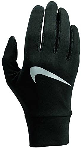 Nike Herren 9331/67 Lightweight Technologie Running Handschuhe, 082 Black/Silver, XS