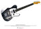 George Morgan Illustration Eddie Vedder Fender Telecaster Gitarre Art Poster A3 Größe