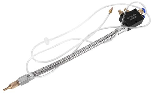 Weikeya Spruzzatore Str-01, Con Metallo Plastica 40cm Tornio Raffreddamento Olio Refrigerante Tubo Per Macchina Di Incisione Di Precisione, Tornio, Perforatrice E Fresatrice,Altri utensili taglio