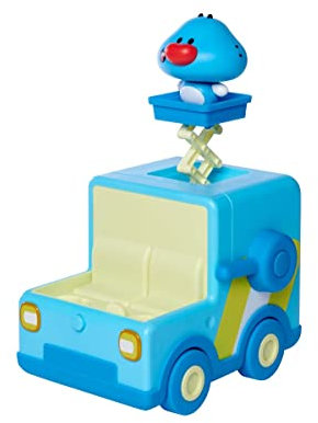 Simba 109356136 - OggyOggy Truck, mit Hebebühnen Funktion, inklusive 7cm Oggy Figur, Kinderserie, Baby Katze, Kätzchen, Spielauto, Spielzeugauto, ab 3 Jahren