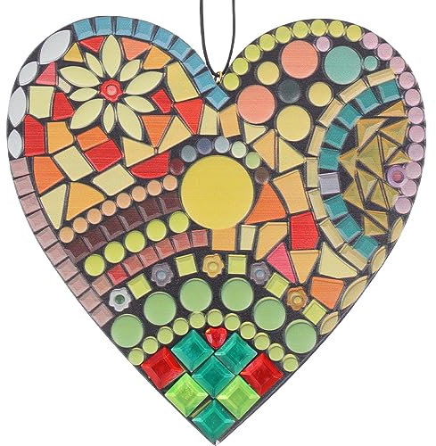 ABOOFAN Heart Ornament Resin Heart Shaped Hanging Pendants Front Door Wreath Welcome Sign Mexican Wall Decorations For Wedding Front Door Window