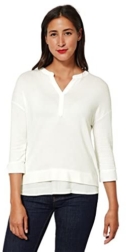 Street One Damen A318640 Tunika, Off White, 38