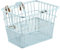 Retrospec Apollo Detachable Front Bike Basket Steel Half-Mesh with Integrated Detachable Hooks and Built-in Handle, Easy Assembly and Portability for Bicycles
