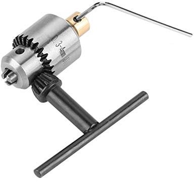 Bohrfutter-Bit-Adapter für Tischbohrmaschinen Bohrfutter 0.3-4mm Kegelaufnahme Bohrfutter und Schlüssel, Schlüssel Lathe Zubehör Mit Chuck