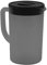 Jarra de Agua Fría, Elegante Jarra de té de Jugo de Plástico (Negro)