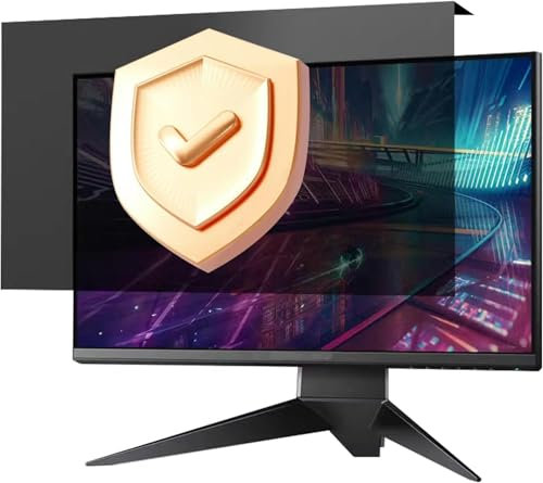 XDRGOOIUY Protecteur d'écran de confidentialité pour Ordinateur 20/21,5/24 /27/32 Pouces, Bouclier de Moniteur de Bureau à écran Large 16:9, Filtre de confidentialité Suspendu Anti-éblouissement