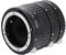 Macro Extension Lens Tube Camera Lens Ring Metal Autofocus 12mm+20mm+36mm for F Mount Digital SLR Cameras Sturdy No Affect on Image Quality Close-up Shooting (MK-N-AF1-B)