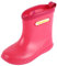 Stivali da Pioggia per Bambini Morbide Scarpe Antipioggia in PVC Resistente Impermeabile Antiscivolo Wellies Wellington per Bambini, Ragazzi e Ragazze, Rosa, Taglia del Produttore 18, 27/28 EU