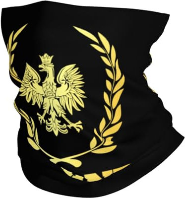 Schlauchschal Polen Polnische Flagge Stirnband Atmungsaktiv Halswärmer Bequem Gesichtsdekoration Für Motorrad Ski Radfahr