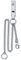 Victorinox, Gürtelanhänger Multiclip Metall, silber, Accessoires für Taschenmesser, Outdoor, Multifunktion