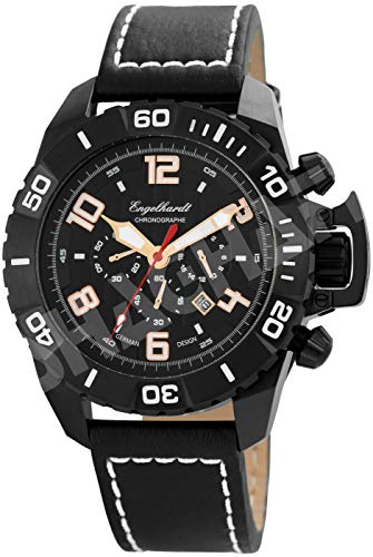 Engelhardt HerrenArmbanduhr Analog Mechanik Leder 388971029003