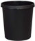 3 Stück helit Papierkorb / H6105895 Ø 310mm, H 320mm schwarz Inh.18l