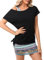 Gyabnw Sommerkleider Damen Kurzarm Elegant Lässiges zweiteiliges Damenkleid für den Urlaub