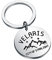 Lywjyb Birdgot Acosf Schlüsselanhänger The Night Court Geschenk Velaris The City of Starlight Schlüsselanhänger, silber, 1.18INCH