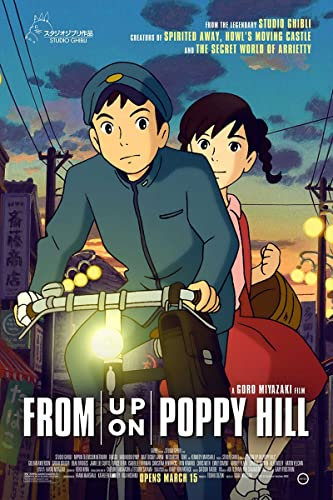 From Up on Poppy Hill Anime-Poster, Polyester, Wandteppich, Kunstdruck, modernes Familienschlafzimmer, Dekoration, Wandteppiche, 152,4 x 203,2 cm