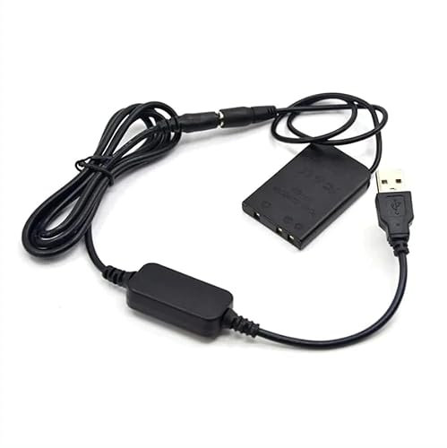 Raeisusp Batterie factice en-EL5 EP-62A EH-62A, coupleur CC avec câble USB pour appareils Photo Nikon Coolpix P6000 P80 P90 P100 P500 P510 P520 P530 S10