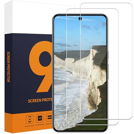 Carantee 2 Stück Schutzfolie für Panzerglas für Google Pixel 8 5G, Wasserdicht Anti-Fingerabdruck Google Pixel 8 Panzer Schutz Glas, Ultrabeständig Bruchsicher 2.5D Displayschutzfolie für Pixel 8 5G