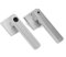 Biometric Fingerprint Smart Door Lock Password Electronic Lock Keyless Entry Door Knobs Lock Security Door Handle(Bianco)