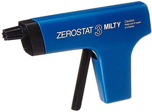 Milty 5036694022153 Zerostat 3 Antistatikpistole, blau