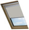Bloc Skylight Blind for Fakro Roof Windows Blockout, Polyester, Pale Stone, 130x15x7 cm