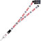 Pro Specialties Group UFC Unisex UFC Lanyard Logo/Handschuh C, Weiß