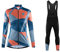 Uglyfrog Radtrikot Set Winter Damen Langarm Fahrradtrikot + Fahrradbekleidung 3D Gepolsterte Hosen Thermo Radsport Anzüge