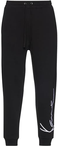 Karl Kani Herren KKMQ12007 Signature Retro Sweatpants BLK Black, XS