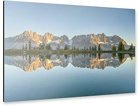 artboxONE Alu-Print 150x100 cm Kaisergebirge in Tirol von Künstler Michael Valjak