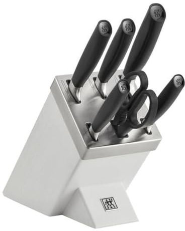 Zwilling Besteckset 33760-600-0, Weiß, Schwarz, Edelstahl, Kunststoff, 7-teilig