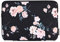 Hixingo Housse Ordinateur Portable 13/14/15 Pouces, Sacoche pour Portable Ordinateur Étanche avec 4 Couches de Protection Sac de Transport PC Compatible (Fleur Noire,14 Pouces)