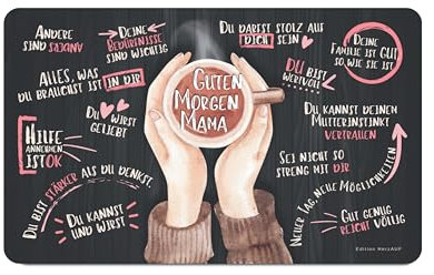 Mama Geschenk: Frühstücksbrettchen “Guten Morgen Mama, Geburtstagsgeschenk für Mama, Muttertag Geschenk, beste Mama, frischgebackene Mama