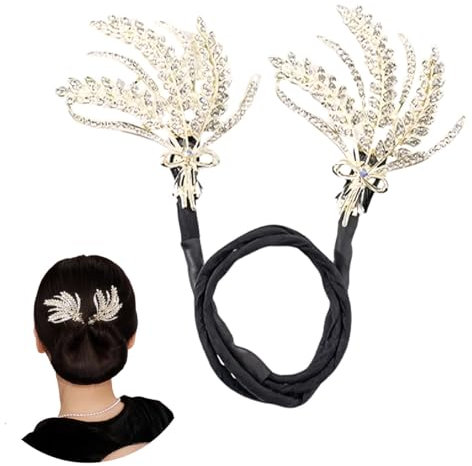 Traziewell Hair Bun Damen Frisur Fashion Französischer Haarknoten Donut Geschickt Haarknoten Dutt Maker für Mädchen Frauen 0406