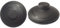 Lot de 2 interrupteurs à pied noirs 220-250 V pour lampes ou appareils