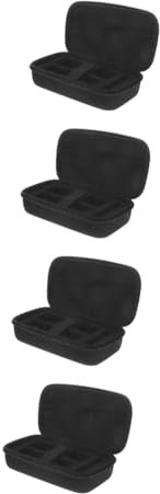OSALADI 4pcs Camera Storage Bag Travel Camera Bag Storage Case Portable Storage Bag Protective Pouch Gimbal Camera Bag Gimbal Camera Holder Portable Camera Bag Zipper Case Black Eva