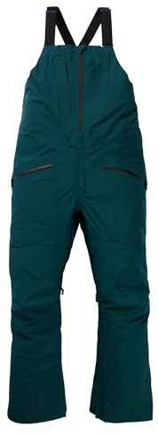 Burton, Freebird GORE-TEX 3L - Salopette da uomo, Smeraldo, Large