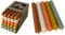 Kerzenfarm Hahn Stabkerzen Bunt Kerzenset 25 Stück - Premium Qualität Made in Germany - 22mm Durchmesser, 18cm Länge bunte Kerzen durchgefärbt - Stabkerzen pastellfarben - Tafelkerzen Set 13