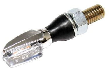 SHIN YO LED Blinkerpaar Spark M8 - Schwarz - M8x1.25-12V - 3xLEDs