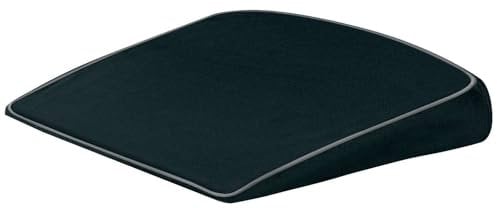 Walser Auto-Keilkissen Superior Joe, ergonomisches Sitzkissen-Auto, Büro-Sitzkissen, Sitzkeil-Auto, Sitzkeil 37,5 x 33,5cm schwarz
