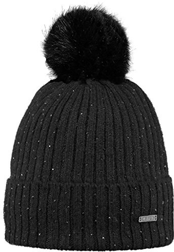 Barts Damen Splendor Beanie Baskenmütze, Schwarz (BLACK 0001), One size (Herstellergröße: UNI)