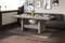 Design Couchtisch Tisch Aversa H-111 Cappuccino Hochglanz Schublade höhenverstellbar ausziehbar Esstisch