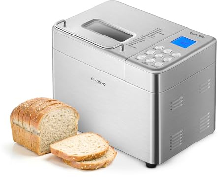 CUCKOO 2 lb. Bread Maker Machine with Auto Dispenser, CBM-AAB101S